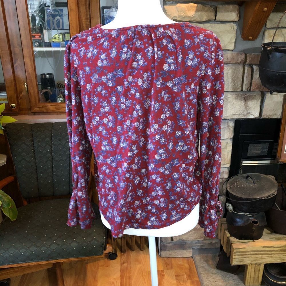 Lucky Brand size medium boho style long sleeve - Picture 4 of 4